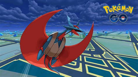Mega Salamence in Pokémon GO .